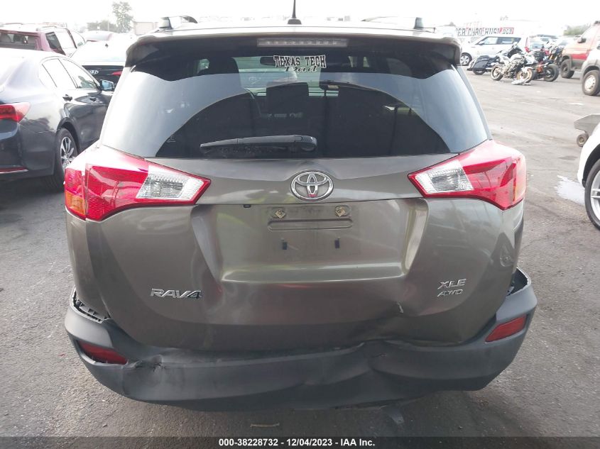 2014 TOYOTA RAV4 XLE - JTMRFREV7ED081996