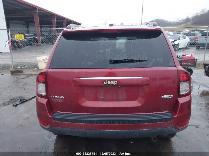 2017 JEEP COMPASS LATITUDE 4X4 - 1C4NJDEB8HD109590