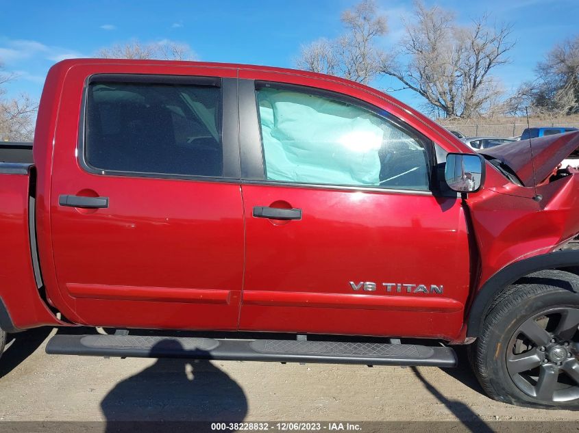 2015 NISSAN TITAN S/SV/SL/PRO-4X - 1N6BA0EC1FN505322