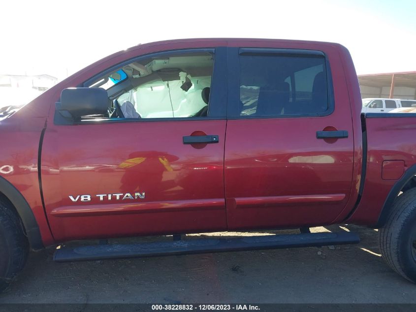 2015 NISSAN TITAN S/SV/SL/PRO-4X - 1N6BA0EC1FN505322