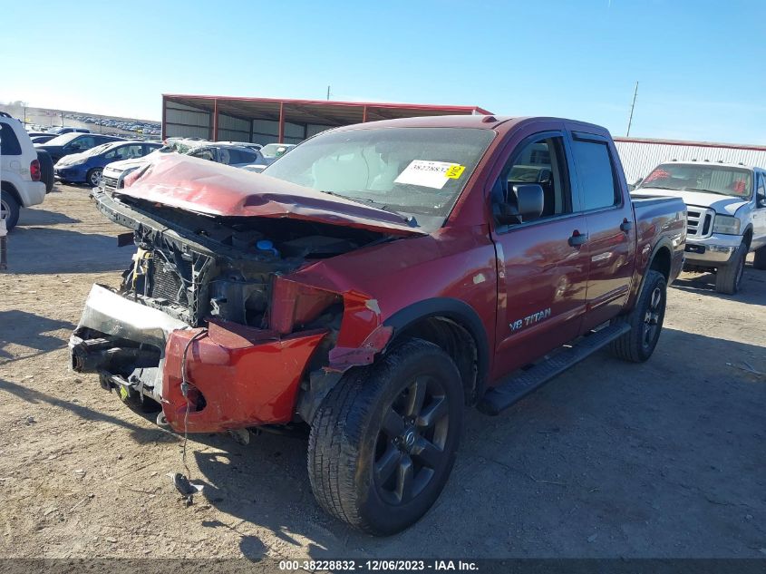 2015 NISSAN TITAN S/SV/SL/PRO-4X - 1N6BA0EC1FN505322