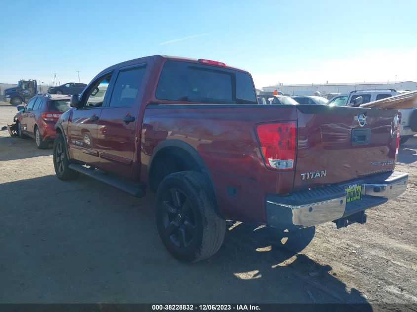 2015 NISSAN TITAN S/SV/SL/PRO-4X - 1N6BA0EC1FN505322