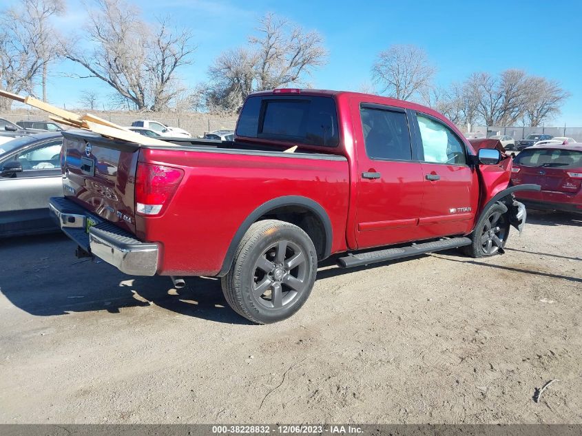 2015 NISSAN TITAN S/SV/SL/PRO-4X - 1N6BA0EC1FN505322