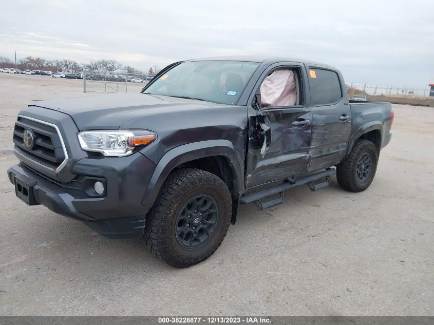 2022 TOYOTA TACOMA DOUBLE CAB/SR5/TRD SPORT/ - 3TMAZ5CN4NM195054