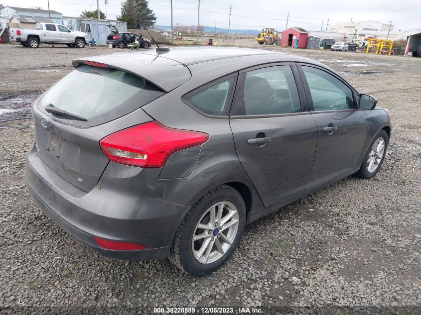 2015 FORD FOCUS SE - 1FADP3K25FL386389