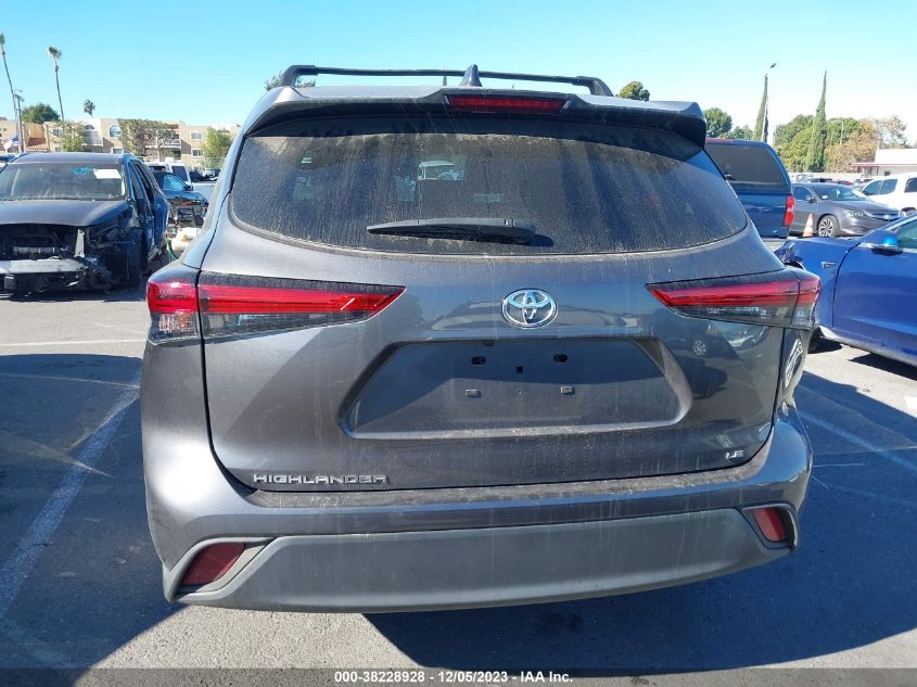 2022 TOYOTA HIGHLANDER LE - 5TDZZRAH3NS552117