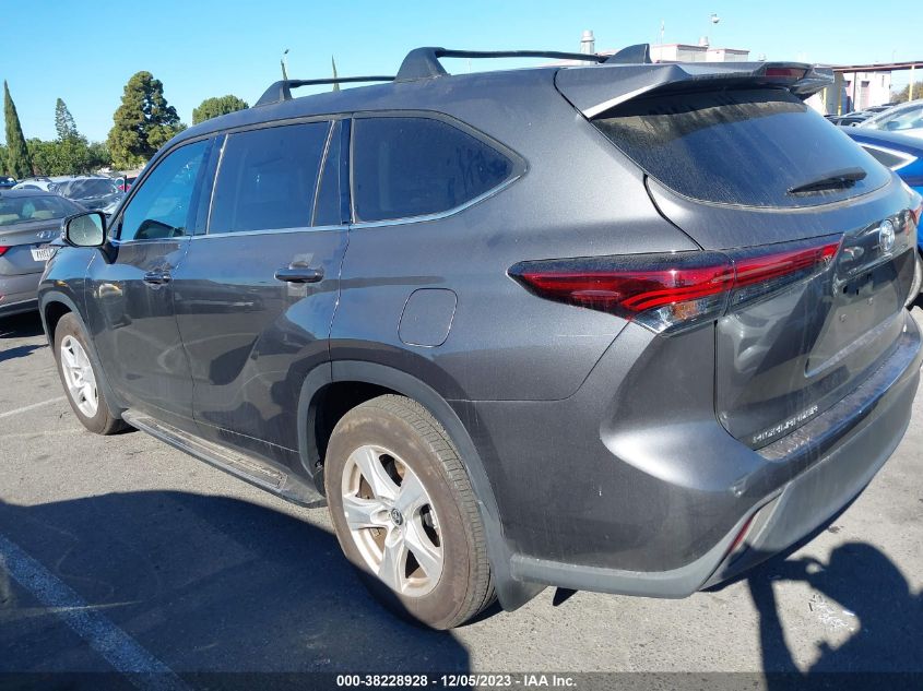 2022 TOYOTA HIGHLANDER LE - 5TDZZRAH3NS552117