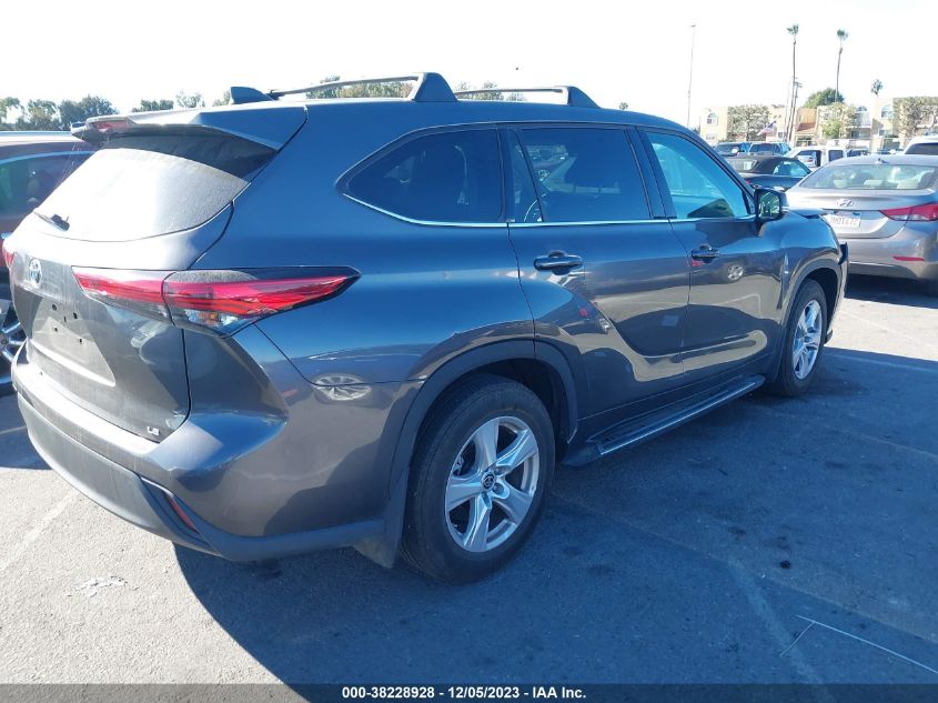 2022 TOYOTA HIGHLANDER LE - 5TDZZRAH3NS552117