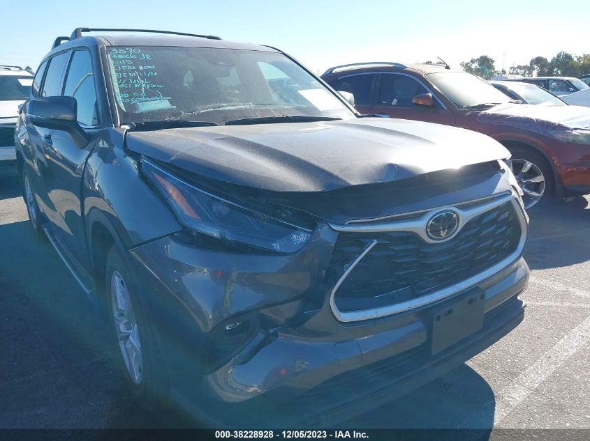 2022 TOYOTA HIGHLANDER LE - 5TDZZRAH3NS552117