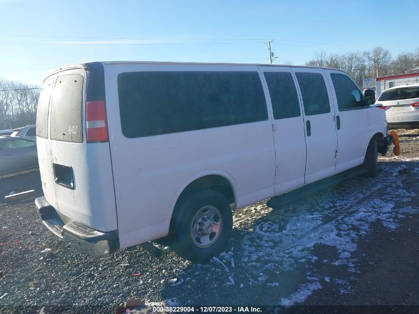 2015 CHEVROLET EXPRESS 3500 LT 1GBZG1FF2F1276918