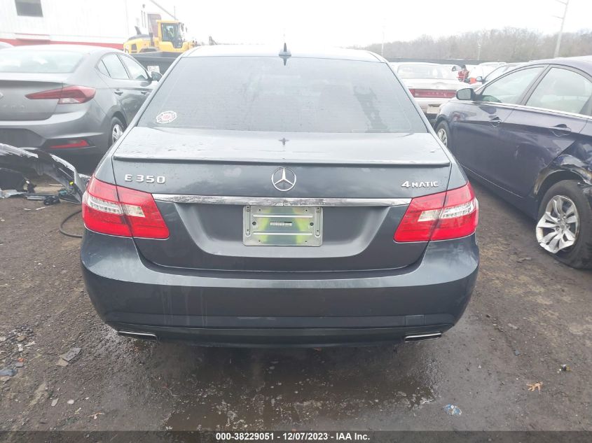 2013 MERCEDES-BENZ E 350 4MATIC - WDDHF8JB9DA744413