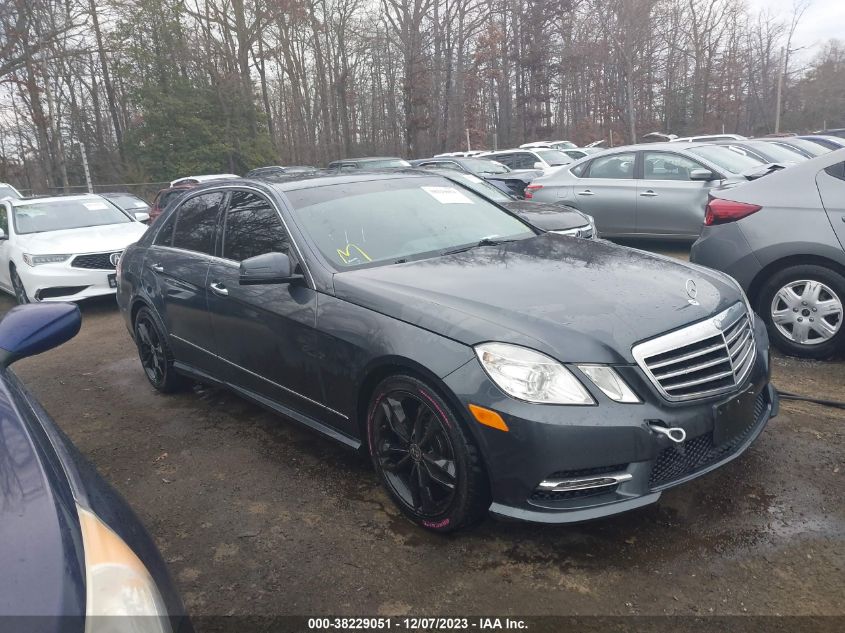 2013 MERCEDES-BENZ E 350 4MATIC - WDDHF8JB9DA744413