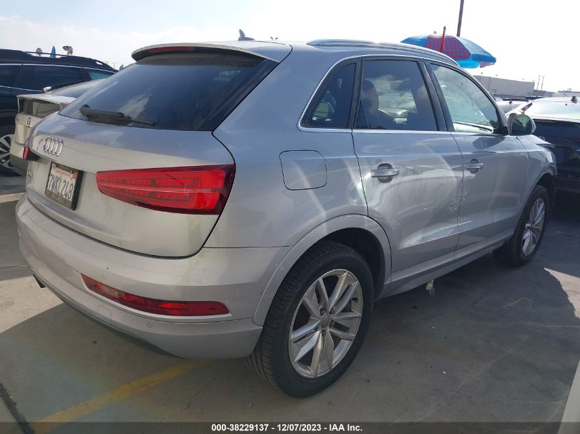 2017 AUDI Q3 2.0T PREMIUM - WA1HCCFSXHR000304