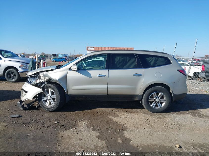 2015 CHEVROLET TRAVERSE LT - 1GNKRGKD9FJ103354