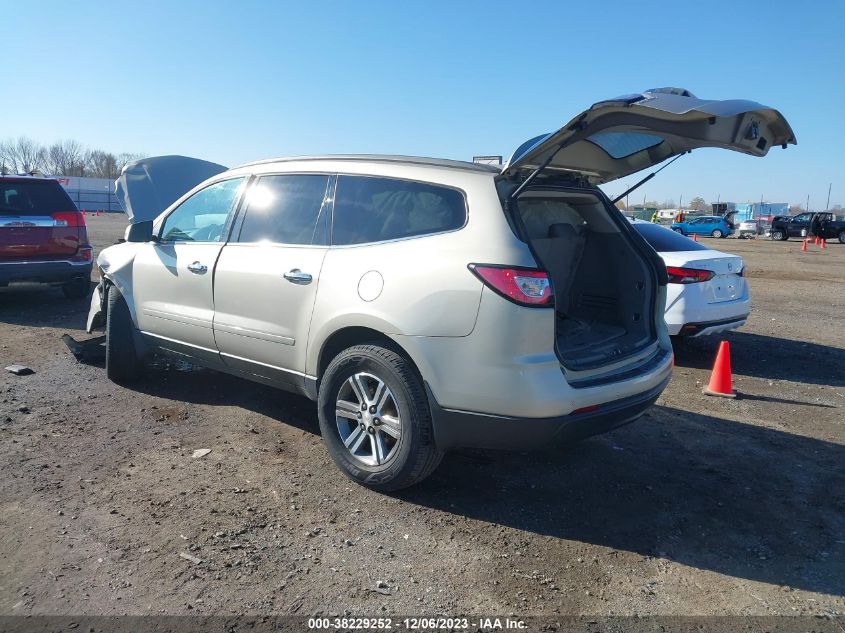 2015 CHEVROLET TRAVERSE LT - 1GNKRGKD9FJ103354
