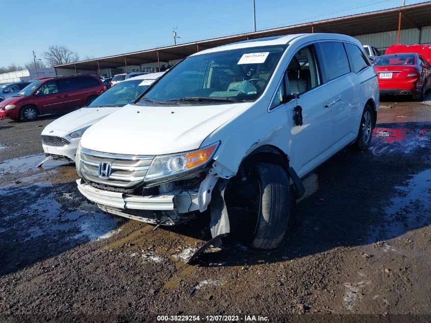 2013 HONDA ODYSSEY EXL - 5FNRL5H67DB055542