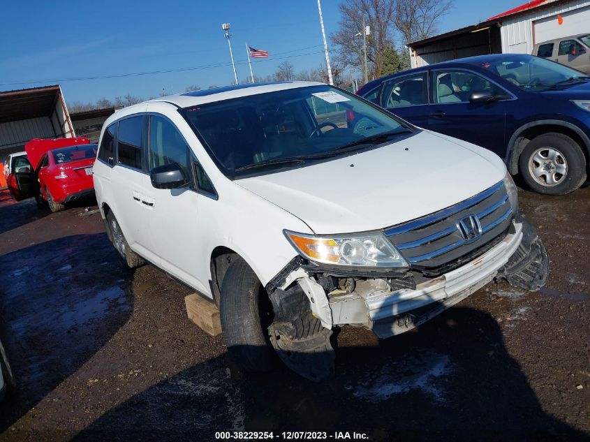 2013 HONDA ODYSSEY EXL - 5FNRL5H67DB055542