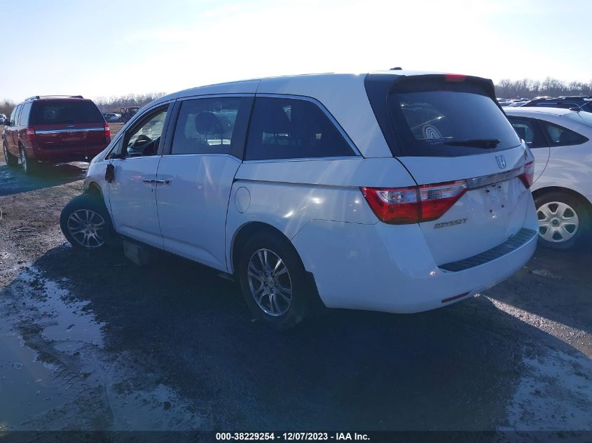 2013 HONDA ODYSSEY EXL - 5FNRL5H67DB055542