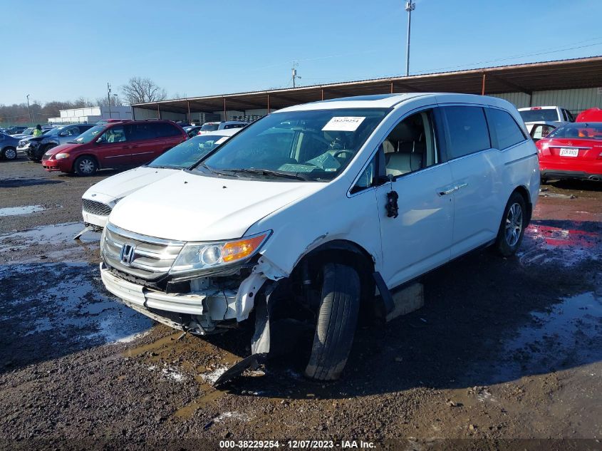 2013 HONDA ODYSSEY EXL - 5FNRL5H67DB055542