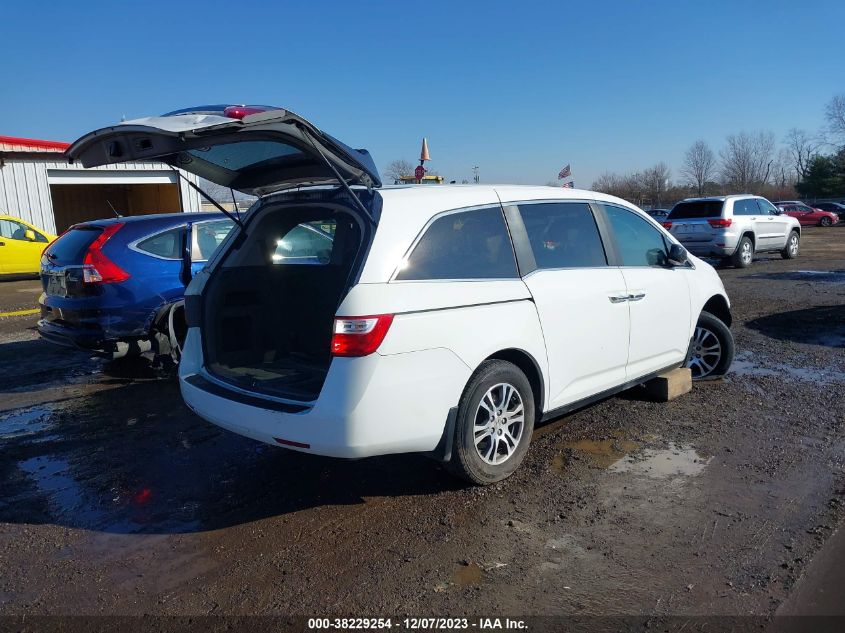 2013 HONDA ODYSSEY EXL - 5FNRL5H67DB055542