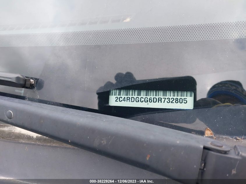 2013 DODGE GRAND CARAVAN SXT - 2C4RDGCG6DR732805