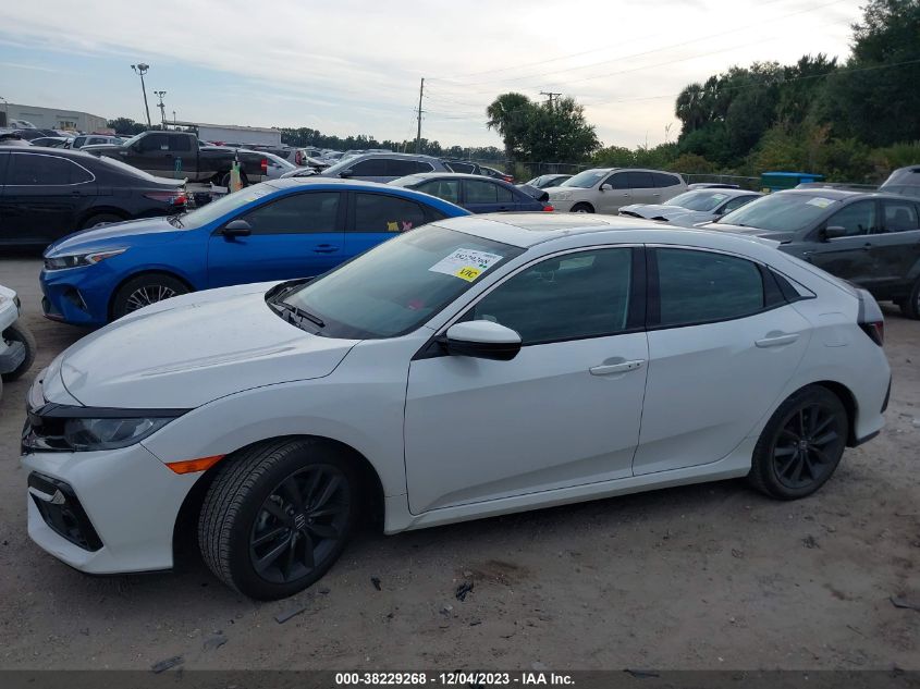 2021 HONDA CIVIC EX - SHHFK7H68MU229263
