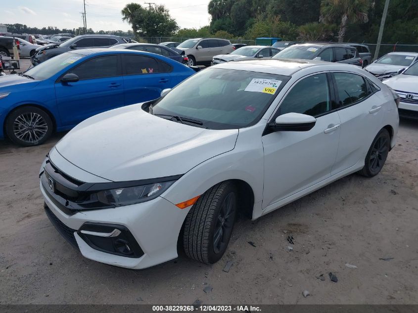 2021 HONDA CIVIC EX - SHHFK7H68MU229263