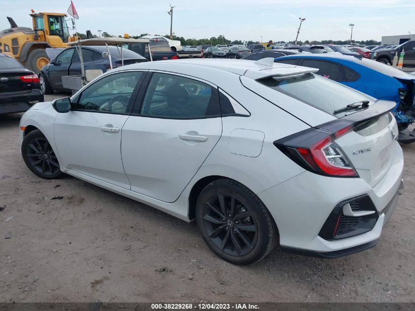 2021 HONDA CIVIC EX - SHHFK7H68MU229263