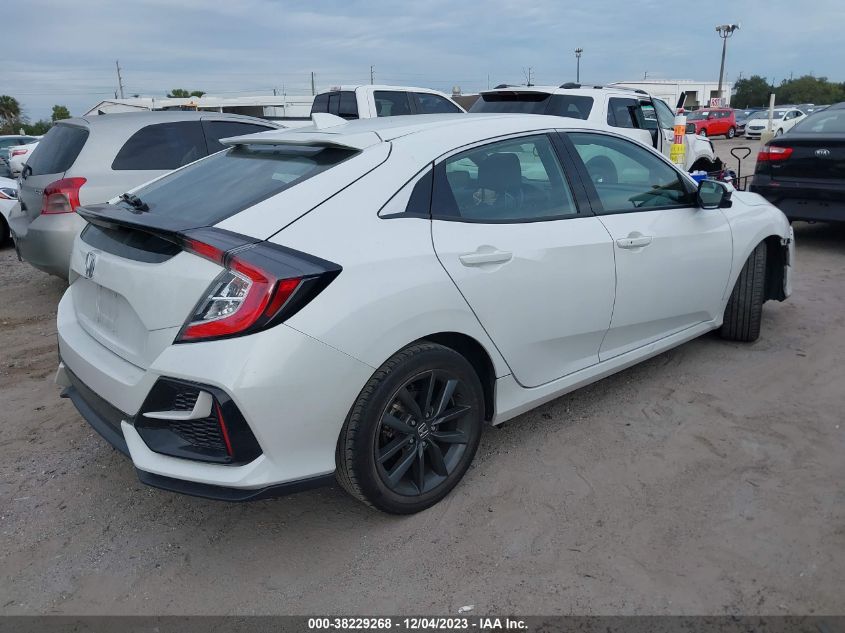 2021 HONDA CIVIC EX - SHHFK7H68MU229263