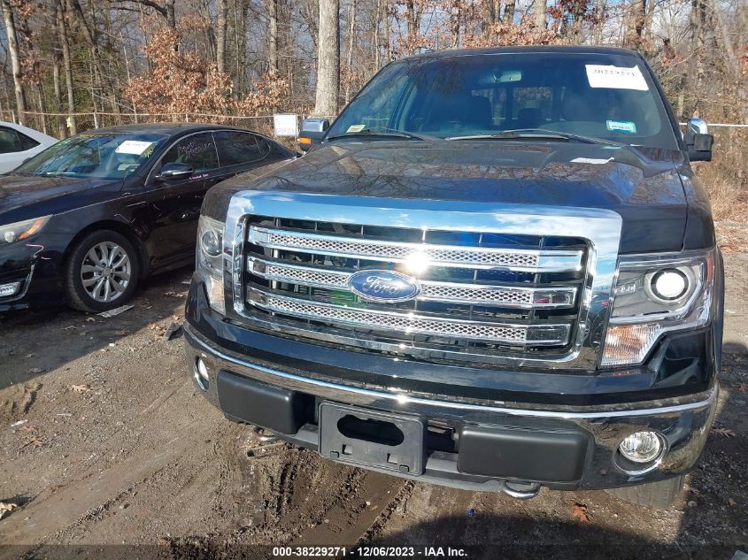 2013 FORD F-150 LARIAT - 1FTFW1ET0DKG19676