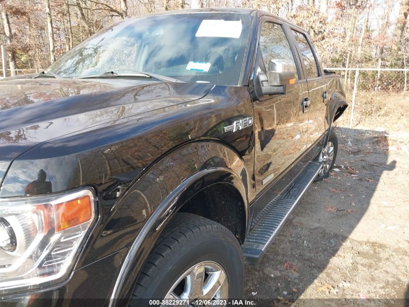 2013 FORD F-150 LARIAT - 1FTFW1ET0DKG19676