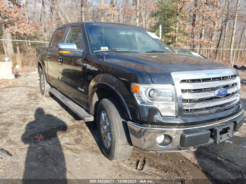 2013 FORD F-150 LARIAT - 1FTFW1ET0DKG19676