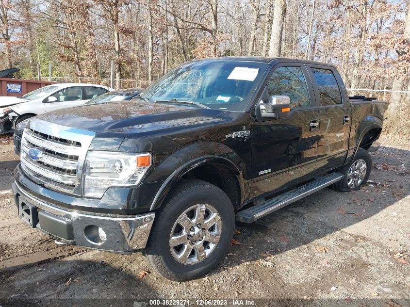 2013 FORD F-150 LARIAT - 1FTFW1ET0DKG19676