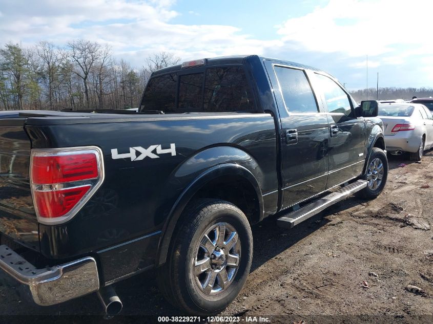 2013 FORD F-150 LARIAT - 1FTFW1ET0DKG19676