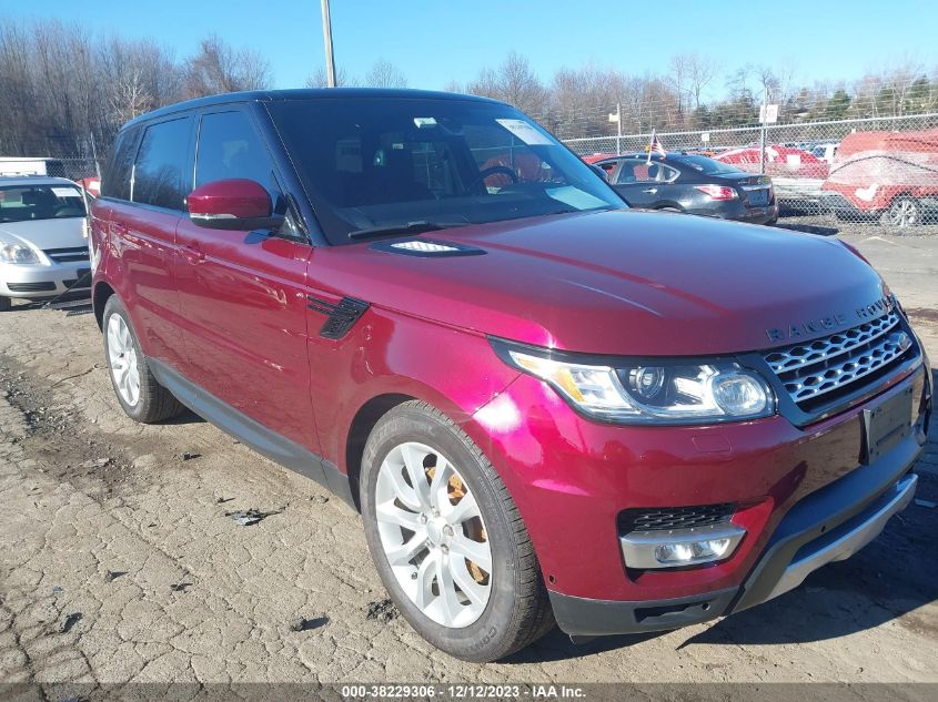2015 LAND ROVER RANGE ROVER SPORT 3.0L V6 SUPERCHARGED HSE - SALWR2VF5FA536205