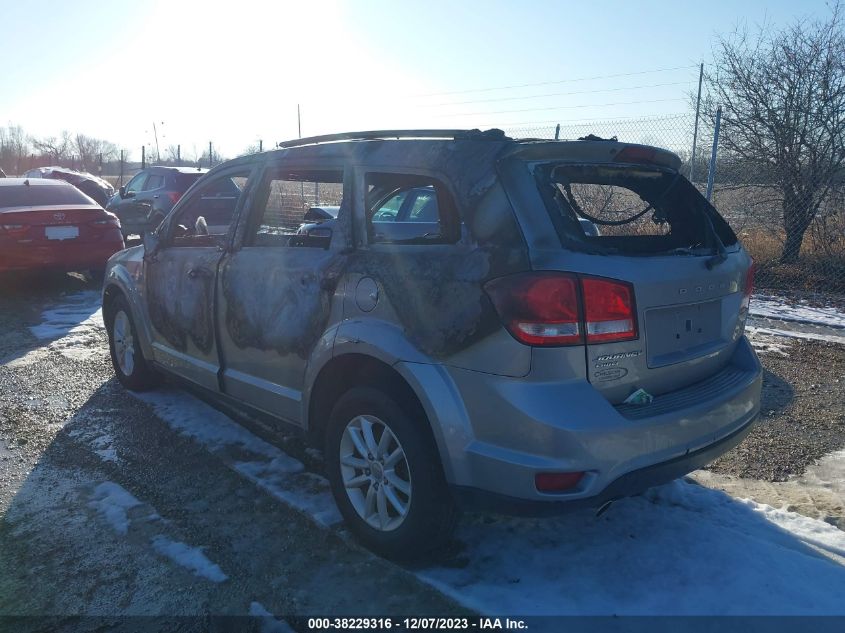 2017 DODGE JOURNEY SXT - 3C4PDDBGXHT592686