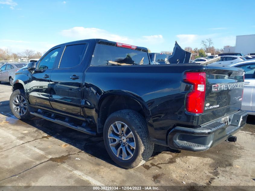 2021 CHEVROLET SILVERADO 1500 2WD  SHORT BED RST - 1GCPWDED4MZ303073