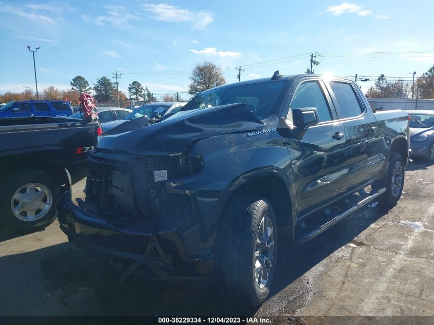 2021 CHEVROLET SILVERADO 1500 2WD  SHORT BED RST - 1GCPWDED4MZ303073