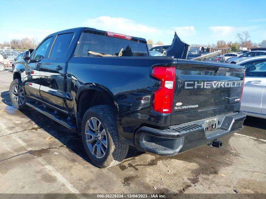 2021 CHEVROLET SILVERADO 1500 2WD  SHORT BED RST - 1GCPWDED4MZ303073