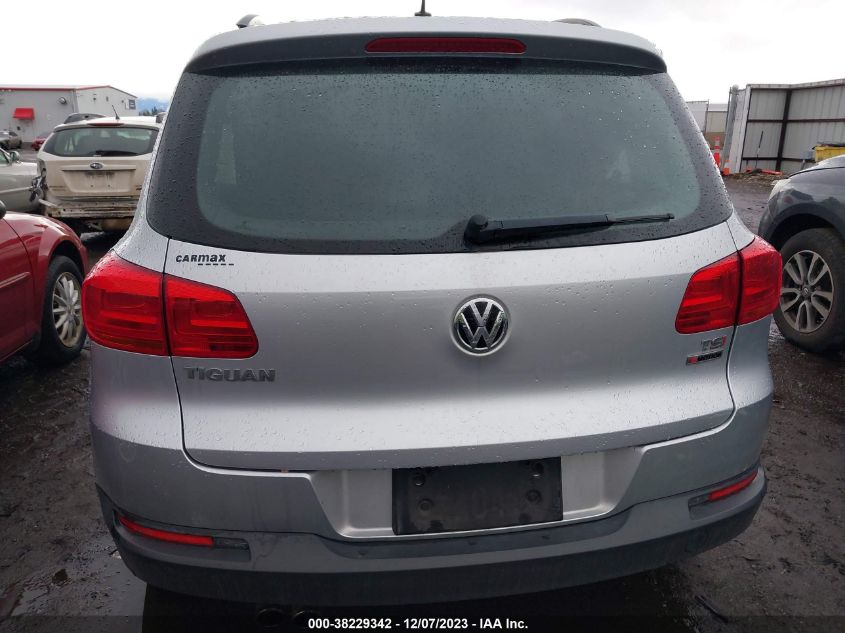 2016 VOLKSWAGEN TIGUAN S - WVGBV7AX9GW605281