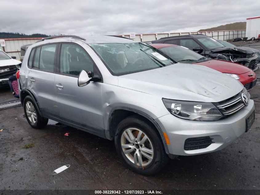 2016 VOLKSWAGEN TIGUAN S - WVGBV7AX9GW605281