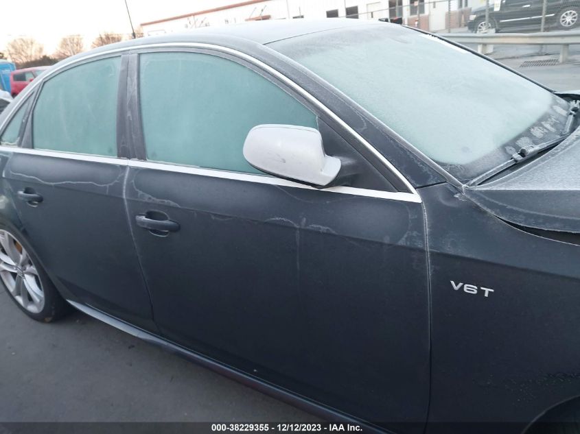 2013 AUDI S4 3.0T PREMIUM PLUS - WAUKGAFL8DA084173