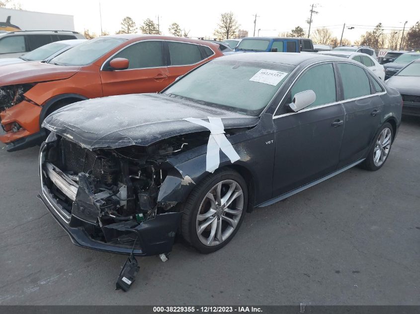 2013 AUDI S4 3.0T PREMIUM PLUS - WAUKGAFL8DA084173