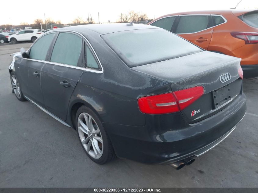 2013 AUDI S4 3.0T PREMIUM PLUS - WAUKGAFL8DA084173