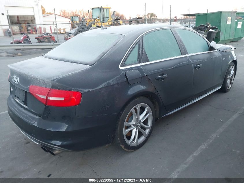 2013 AUDI S4 3.0T PREMIUM PLUS - WAUKGAFL8DA084173