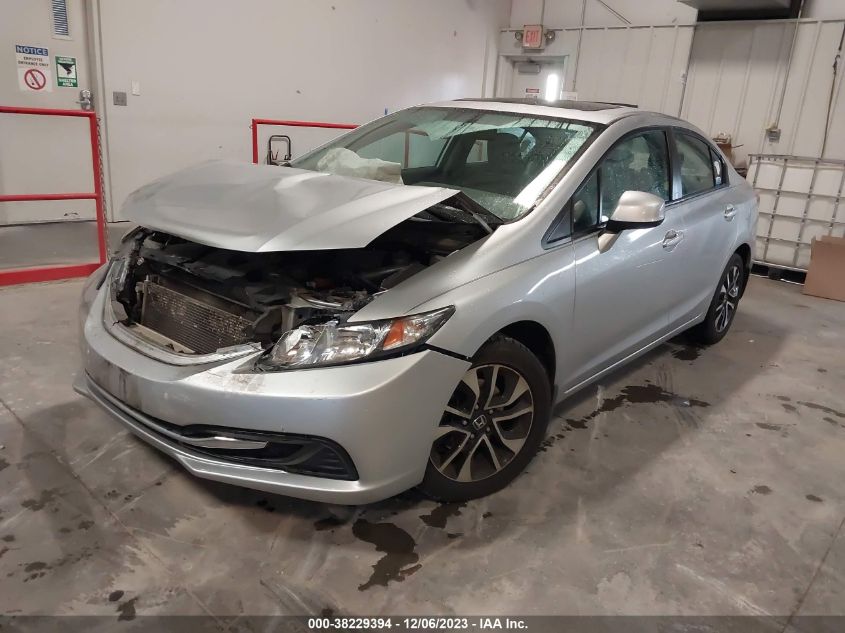 2013 HONDA CIVIC SDN EX - 19XFB2F82DE076703