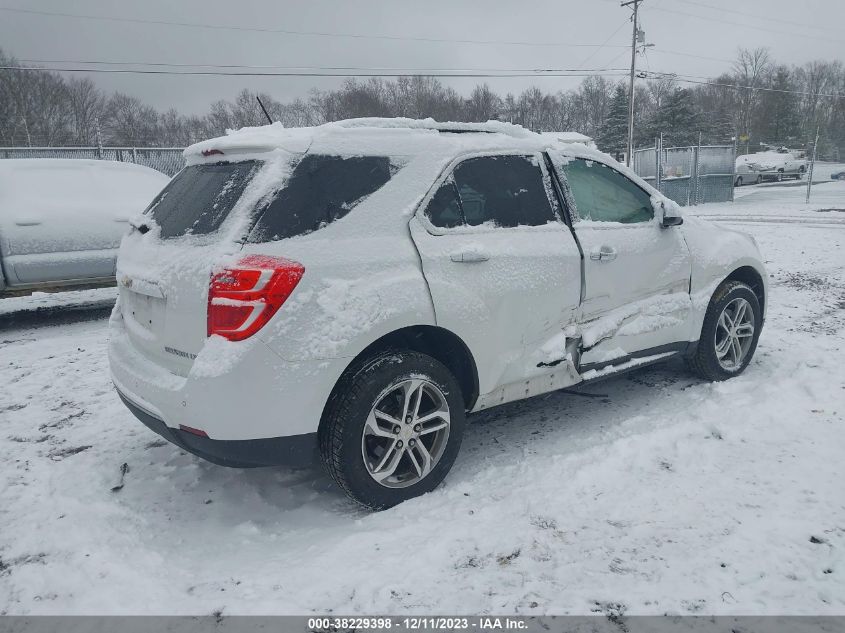 2016 CHEVROLET EQUINOX LTZ - 2GNFLGEK7G6216621