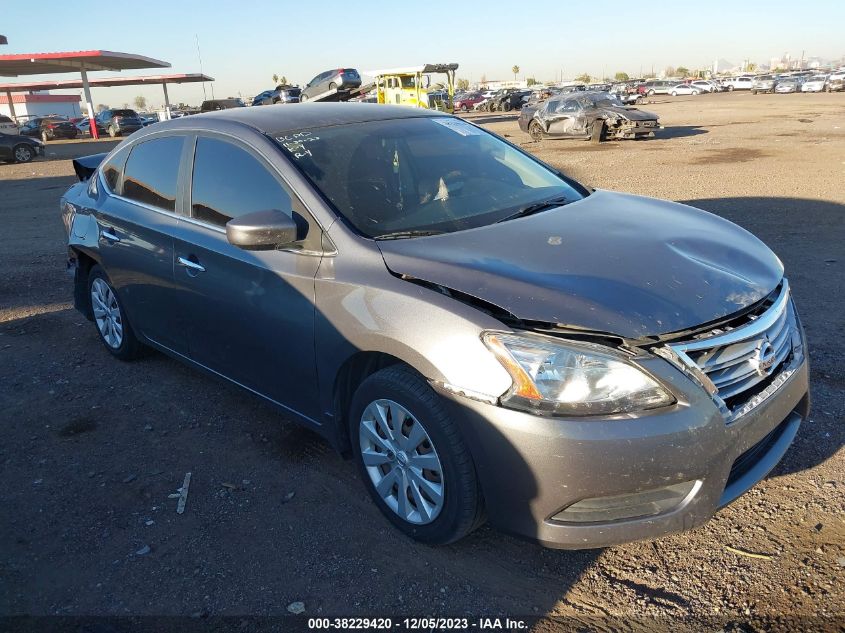 2015 NISSAN SENTRA S - 3N1AB7AP6FY316698