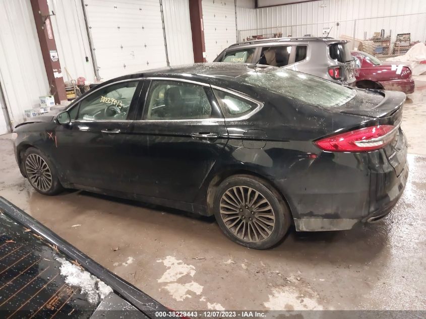 2018 FORD FUSION TITANIUM/PLATINUM - 3FA6P0D94JR138064