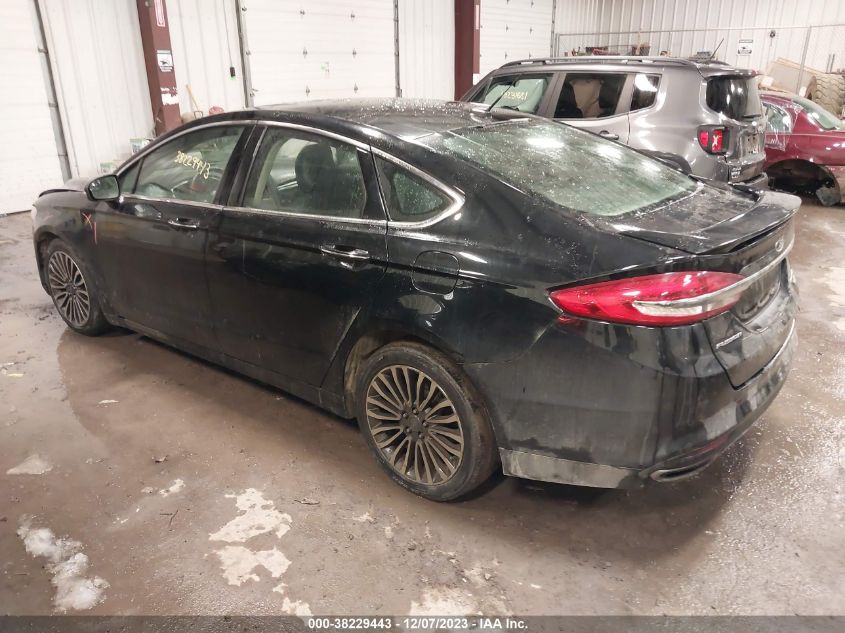 2018 FORD FUSION TITANIUM/PLATINUM - 3FA6P0D94JR138064